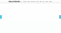 Desktop Screenshot of helloprayer.com